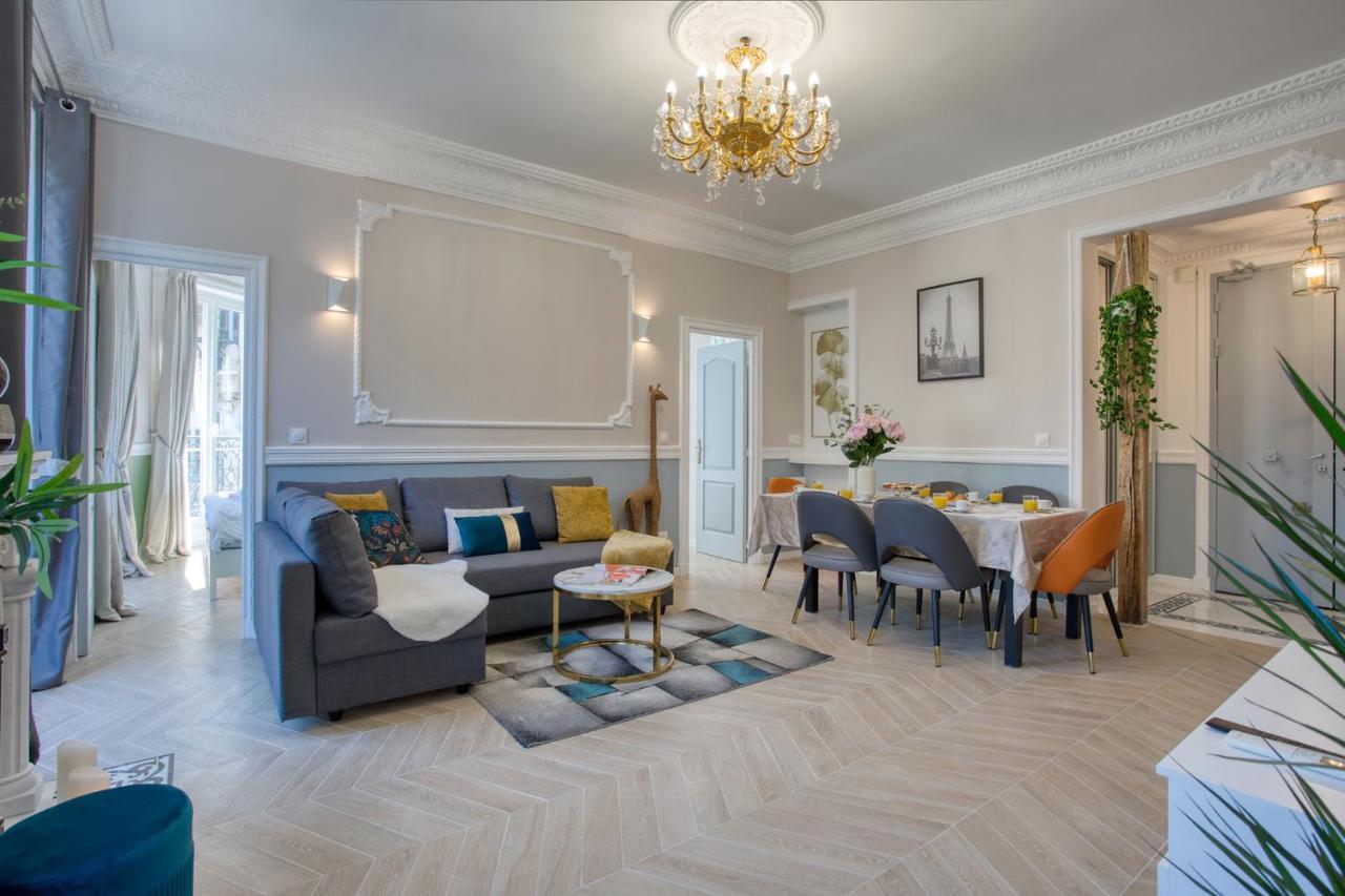 Charmant 100M2 Avec 3Ch - Romantique Centre Ville Paris Exterior foto