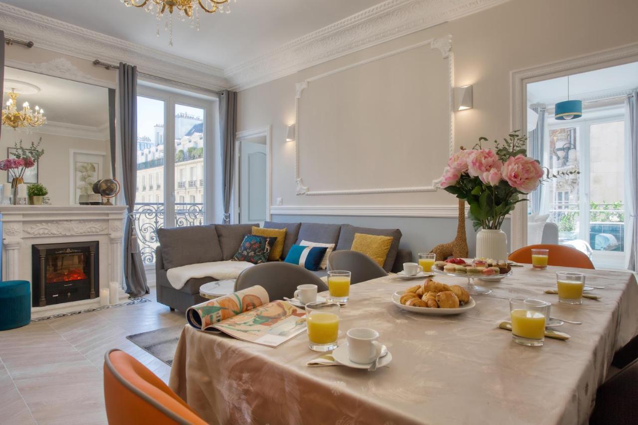 Charmant 100M2 Avec 3Ch - Romantique Centre Ville Paris Exterior foto