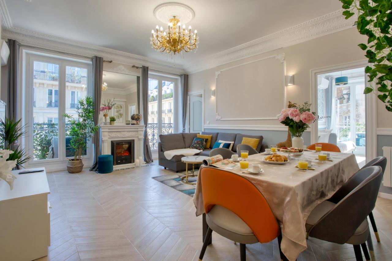 Charmant 100M2 Avec 3Ch - Romantique Centre Ville Paris Exterior foto