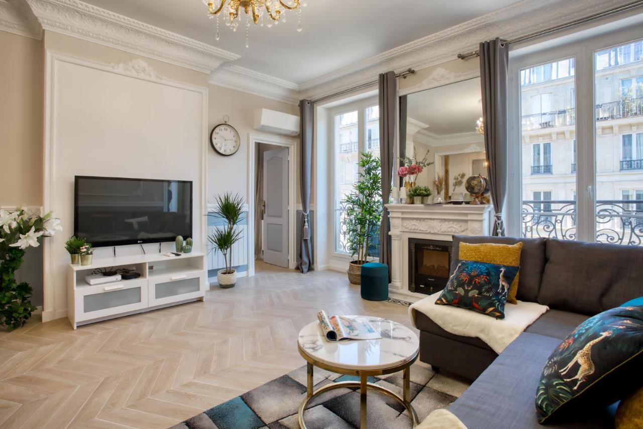 Charmant 100M2 Avec 3Ch - Romantique Centre Ville Paris Exterior foto